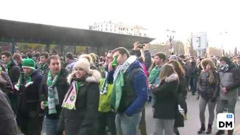 El Diario Montañés | February 8, 2017 | La afición del Racing toma Burgos