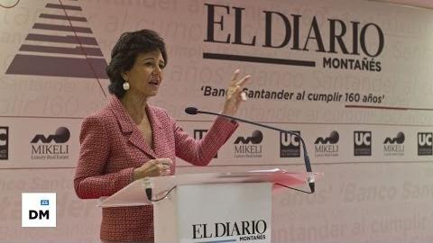 El Diario Montañés | April 6, 2017 | Ana Botín, protagonista del Foro Económico de El Diario Montañés
