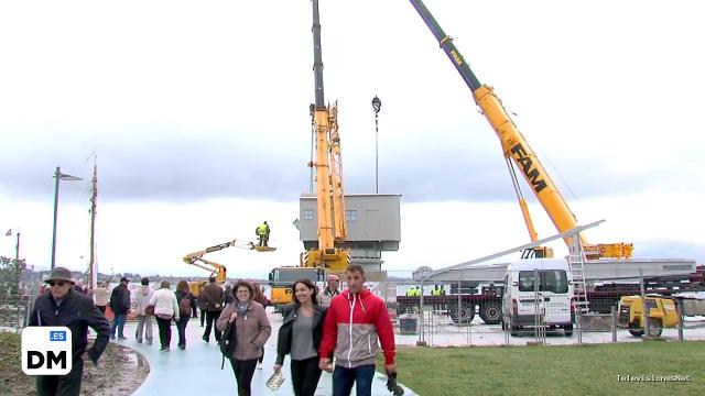 El Diario Montañés | May 29, 2017 | La Grúa de Piedra vuelve a su sitio en Santander