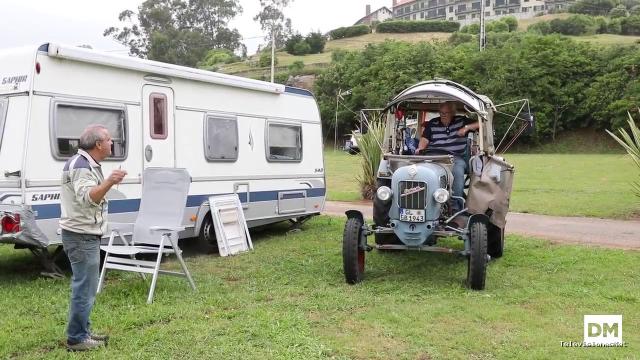 El Diario Montañés | June 27, 2017 | Más de 1.500 Km en tractor hasta Comillas