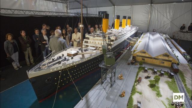 El Diario Montañés | October 16, 2017 | La exposición del Titanic atraca en Santander