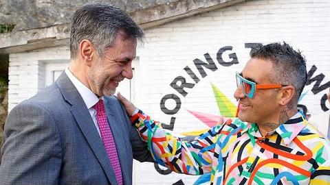 Cantabria Televisión | June 11, 2026 | Okuda presenta el museo del Kolor en el Palacio de Cortiguera de Santander acto institucional