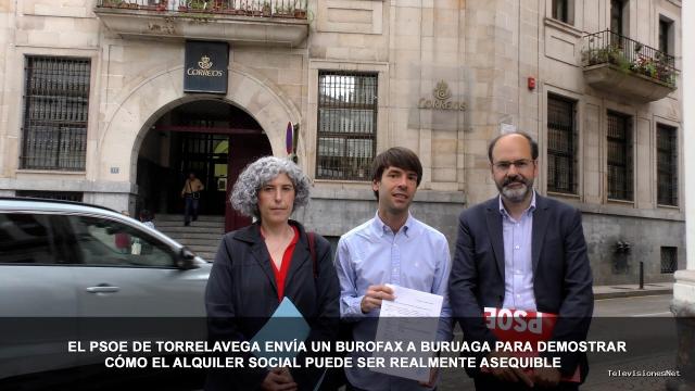 Cantabria Televisión | June 9, 2026 | Psoe Torrelavega envía burofax a Buruaga para demostrar alquiler social puede ser asequible