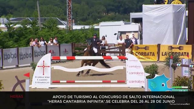 Cantabria Televisión | June 24, 2026 | Turismo reafirma el apoyo al concurso de salto internacional
