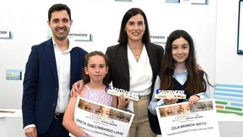 Cantabria Televisión | June 12, 2026 | Greta Giallombardo y Cecilia Miramón ganan el concurso ‘A través de los ojos de un niño’