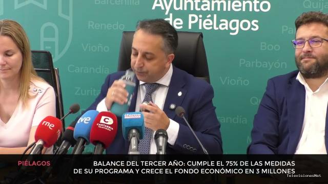 Cantabria Televisión | June 30, 2026 | El alcalde de Piélagos hace balance del tercer año de legislatura