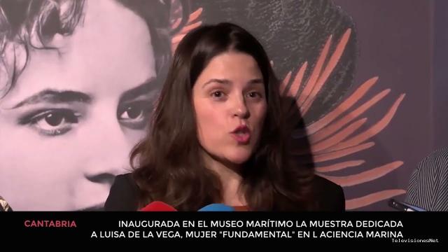 Cantabria Televisión | June 8, 2026 | Inaugurada en el Museo Marítimo la muestra dedicada a Luisa de la Vega, mujer fundamental en la cien