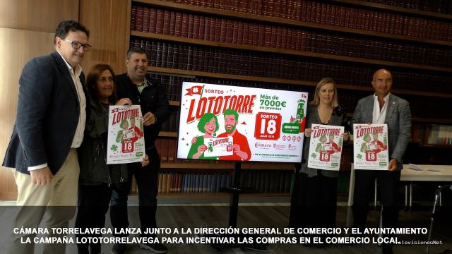 Cantabria Televisión | June 10, 2026 | Presentación campaña comercial Lototorrelavega para incentivar las compras en el comercio local