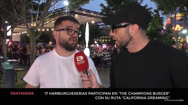 Cantabria Televisión | June 18, 2026 | The Champions Burger llega a Santander con su ruta California Dreaming del 18 al 28 de Junio