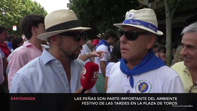 Cantabria Televisión | July 26, 2026 | Las peñas parte importante del ambiente de la plaza plaza de toros de Santander en la Semana Grande