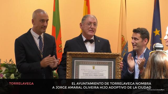 Cantabria Televisión | July 23, 2026 | El Ayuntamiento de Torrelavega nombra a Jorge Amaral Oliveira hijo adoptivo de la ciudad