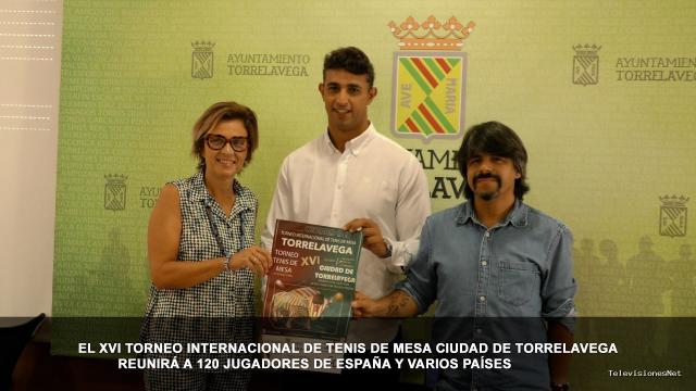 Cantabria Televisión | July 20, 2026 | Presentado el XVI Torneo Internacional de Tenis de Mesa Ciudad de Torrelavega