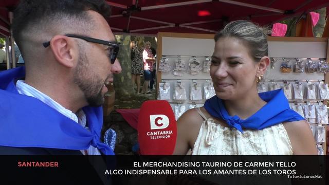 Cantabria Televisión | July 20, 2026 | El merchandising taurino algo indispensable para los amantes de los toros