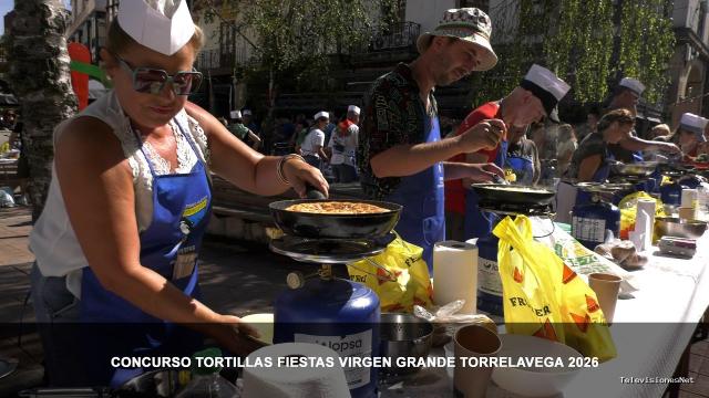 Cantabria Televisión | August 24, 2026 | Concurso Tortillas Fiestas Virgen Grande Torrelavega 2026
