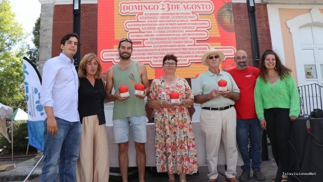 Cantabria Televisión | August 24, 2026 | Polanco corona Negro del Escorial y al francés Ananas Noir de Emilio Medina como mejores tomates
