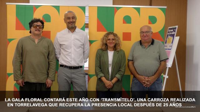 Cantabria Televisión | August 21, 2026 | La Gala Floral contará este año con ‘Transmítelo’, una carroza realizada en Torrelavega