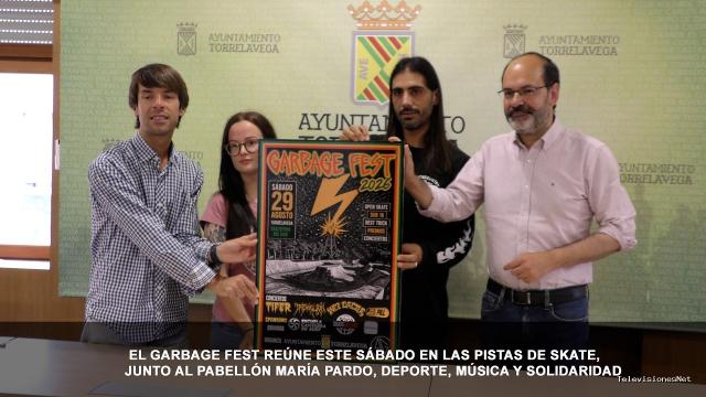 Cantabria Televisión | August 26, 2026 | Presentado el Garbage Fest que se celebrará en Torrelavega este sábado