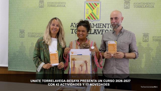 Cantabria Televisión | August 31, 2026 | Unate Torrelavega Besaya presenta un curso 2026 2027 con 43 actividades y 17 novedades
