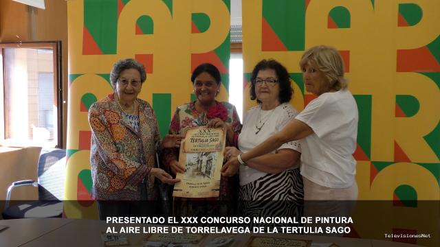 Cantabria Televisión | August 11, 2026 | Presentado el XXX Concurso Nacional de Pintura al Aire Libre Tertulia Sago