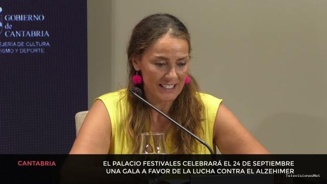 Cantabria Televisión | September 1, 2026 | El Palacio de Festivales celebrará una gala a favor de la lucha contra el Alzheimer