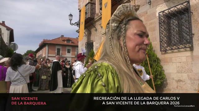 Cantabria Televisión | September 29, 2026 | Recreacion de la llegado de Carlos V a San Vicente de la Barquera 2026