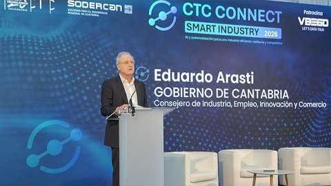 Cantabria Televisión | octubre 20, 2026 | Arasti destaca la inteligencia artificial y la innovación para impulsar la competitividad