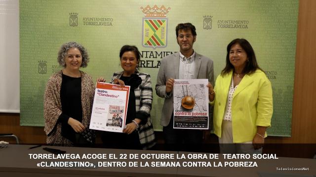 Cantabria Televisión | October 14, 2026 | Torrelavega acoge el 22 de octubre la obra de teatro social «Clandestino»