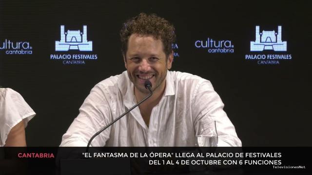 Cantabria Televisión | October 1, 2026 | El fantasma de la opera llega al palacio de festivales del 1 al 4 de octubre con 6 funciones